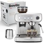 Breville Barista Max Siebtr&auml;germaschine | Espressomaschine/Kaffeemaschine mit