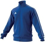 Adidas Herren Jacke Core 18, Bold Blue/White, XS, CV3685