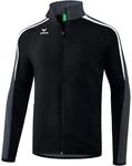 ERIMA Jungen Pr&auml;sentationsjacke Pr&auml;sentationsjacke, schwarz/wei&szlig;/dunkelgrau,...