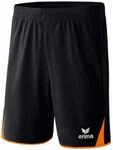 Erima Herren Classic 5-C Short mit Innenslip (615508), schwarz/orange, XXL