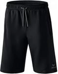 Erima Herren Essential Team Sweatshorts (2081806), schwarz, L