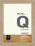 nielsen Holz Bilderrahmen Quadrum, 13 x 18 cm, Hellbraun