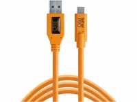 Tether Tools USB 3.0 zu USB-C, 4,60 m, orange