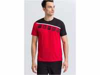 Erima Herren 5-C T-Shirt, rot/schwarz/weiß, S