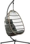 osoltus H&auml;ngesessel Egg H&auml;ngeei XL Pura Relax faltbar