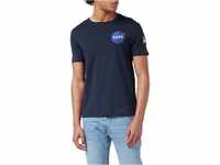 Alpha Industries Herren Space Shuttle T-Shirt, Rep.Blue, M
