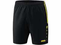 JAKO , Training & Fitness - Kinder , Shorts , Competition 2.0 , schwarz/neongelb ,