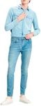Levi's Herren Jeanshose 512 Low Rise, Tapered Fit, Blau (Pelican Rust), W34/L32