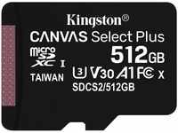 Kingston Canvas Select Plus microSD Speicherkarte, SDCS2/512GBSP Class 10