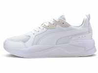 PUMA Unisex X-Ray Sneaker, White-Gray Violet, 44 EU