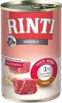 Rinti - Sensible 12x400g Rind & Reis, Grundpreis: &euro; 4,48 / kg