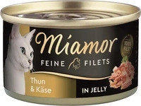 Miamor - Feine Filets Dose 24x100g Thunfisch & K&auml;se, Grundpreis: &euro; 9,70 /...