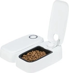 TRIXIE Futterautomat TX2, wei&szlig; 2 &times; 0,3 l/27 &times; 7 &times; 24 cm, Grundpreis: &euro; 32,86