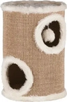 TRIXIE Cat Tower Edoardo, taupe/creme 50 cm, Grundpreis: &euro; 13,82 / kg