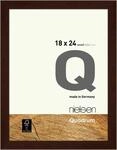 nielsen Bilderrahmen, 18 x 24 cm, Holz, Weng&eacute;, Fotorahmen zum Auftstellen und