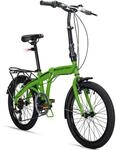 Bergsteiger Windsor 20 Zoll Faltrad, Klapprad, 6 Gang-Schaltung, LED...