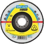 Klingspor "SMT 324 Extra" K40 gerade Schleifmopteller, 125 mm, blau/schwarz