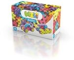 Meli Basic 50 | 50 Bunte Steckbausteine f&uuml;r kreative Kinder ab 3 Jahren 