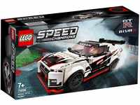 LEGO 76896 Speed Champions Nissan GT-R NISMO Rennwagenspielzeug mit Rennfahrer