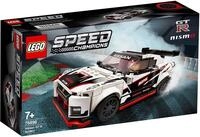 LEGO 76896 Speed Champions Nissan GT-R NISMO Rennwagenspielzeug mit Rennfahrer