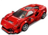 LEGO 76895 Speed Champions Ferrari F8 Tributo Rennwagenspielzeug mit Rennfahrer