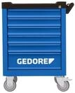 GEDORE WSL-M-TS-172 Wkz.Wagen WORKSTER mit Sortiment 172 tlg