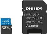 Philips Ultra Pro microSDXC Card 128 GB + SD Adapter UHS-I U3, Lesegeschwindigkeit
