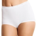 Sloggi Damen Unterhose Basic+ Maxi, 38, Wei&szlig;