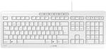 CHERRY Stream Keyboard, Kabelgebundene Tastatur, Schweizer Layout (QWERTZ), Leiser