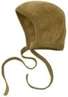 Engel Natur Baby H&auml;ubchen, Fleece, 100% Wolle, 4 Farben (62/68, Safran Melange)