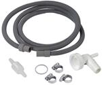 Xavax 7-teiliges Ablaufschlauch-Set f&uuml;r Trockner (Ablaufschlauch 1,5m,