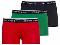 Tom Tailor Underwear Herren Hip Pants 3er Pack 70162-6061 Retroshorts, Blau