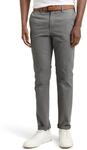 TOM TAILOR Denim Herren Slim Fit Chino Hose mit G&uuml;rtel 10952 - Castlerock Grey 31W /