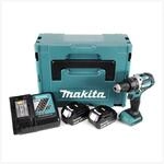 Makita DHP 484 RFJ 18V Li-ion Akku Schlagbohrschrauber im Makpac inkl. 2x 3,0...
