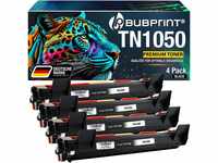 Bubprint TN 1050 4 Toner kompatibel als Ersatz für Brother TN-1050 TN1050 für