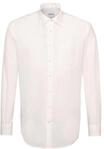 Seidensticker Herren Mens Regular Longsleeve Cotton Business Shirt, Ecru(001000), 39