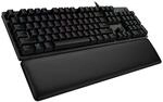 Logitech G513 mechanische Gaming-Tastatur, GX Brown Taktile Switches,