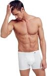 Jockey Herren Modern Stretch Comfort Trunk, White, L