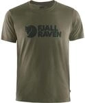 Fj&auml;llr&auml;ven Logo T-Shirt 87310 633 Dark Olive XXL