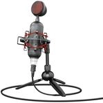 Trust Gaming GXT 244 Buzz Gaming Mikrofon mit St&auml;nder, Kondersator,