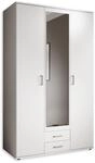Stella Trading KARL Eleganter Kleiderschrank 3-t&uuml;rig mit viel Stauraum -