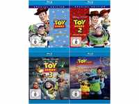 Toy Story 1-4 (Teil 1+2+3+4) Bundle [4er Blu-ray-Set] Keine Box