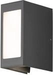 Konstsmide Wandleuchte Cremona | dunkelgrau | LED | 3x3W | 720lm | 7992-370