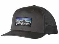 Patagonia P-6 Logo Trucker Hat Baseball Kappe, Forge Grey, All