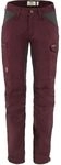 Fjallraven Damen Kaipak Broek Gebogen W Pants, Dark Garnet-dark Grey, 40 EU