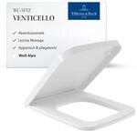Villeroy & Boch Venticello WC-Sitz - Toilettendeckel mit Absenkautomatik -