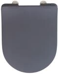 WENKO Toilettendeckel mit Absenkautomatik, ultraflach, hohe Belastbarkeit bis 300 kg,