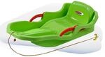JAMARA 460540 Snow Play Bob Comfort 80 cm gr&uuml;n mit Bremse-Lenken durch Bremshebel,