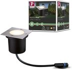 Paulmann 942.27 Plug & Shine Bodeneinbauleuchte eckig IP65 3000K 4W 24V Silber