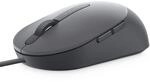 Dell Laser-Maus mit Kabel &ndash; MS3220 Titan Gray